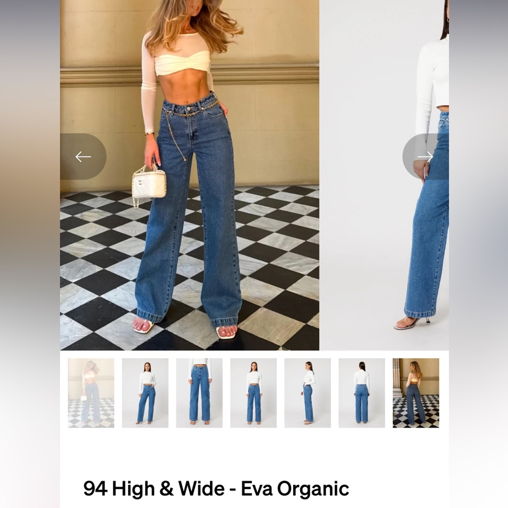 Abrand Jeans 94 wide and high